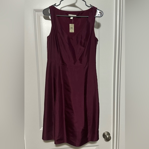 Cherry red/marron evening dress - Picture 2 of 2